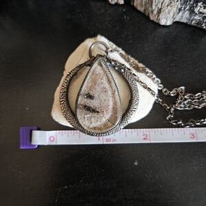 Acid Queen Quartz Ouroborous Pendant